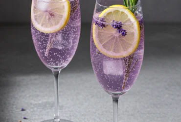 Lavender Sparkling Lemonade