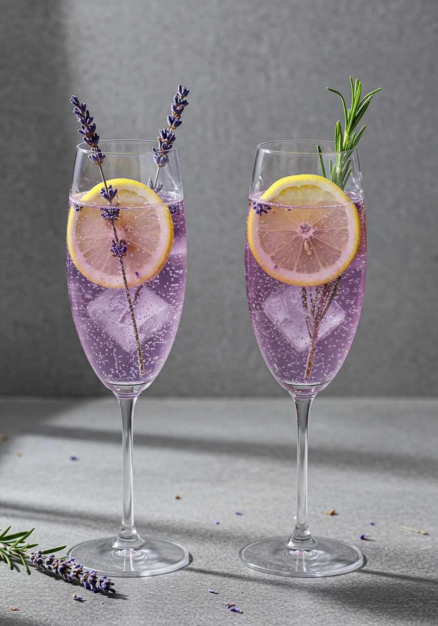 Lavender Sparkling Lemonade
